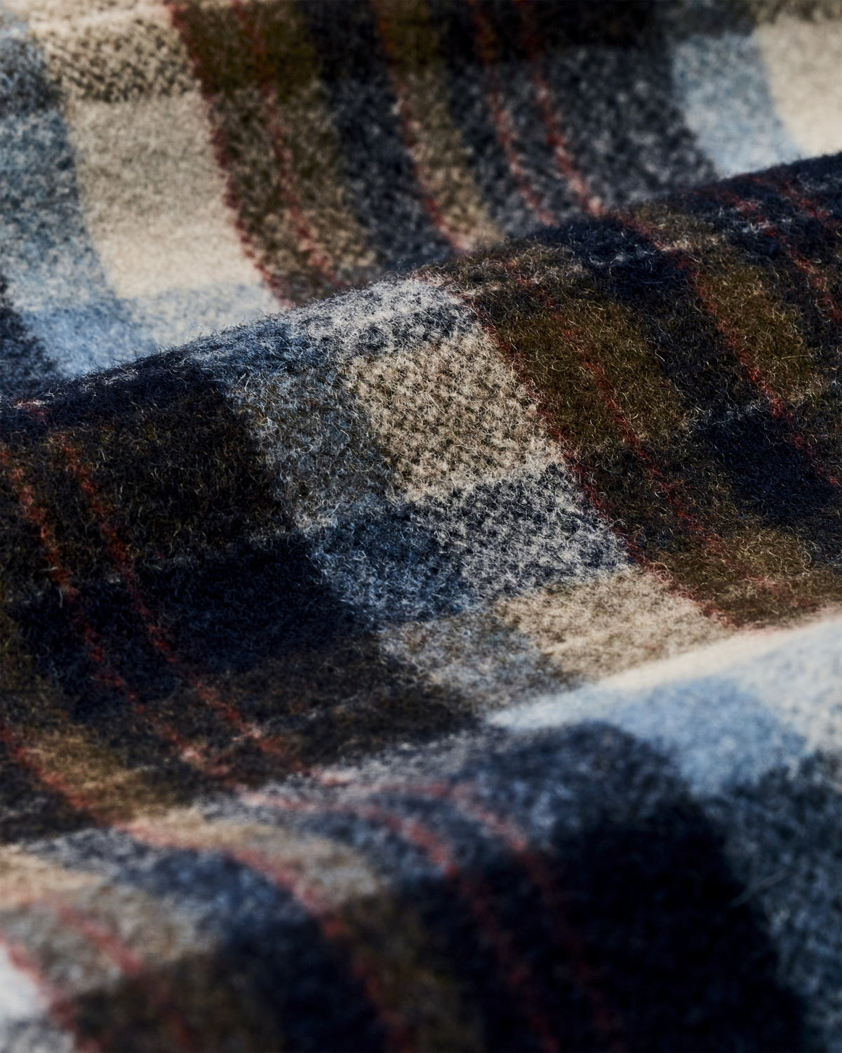 Filson Special Offer / Wool Jac-shirt - Brown / Light Blue Multi Plaid