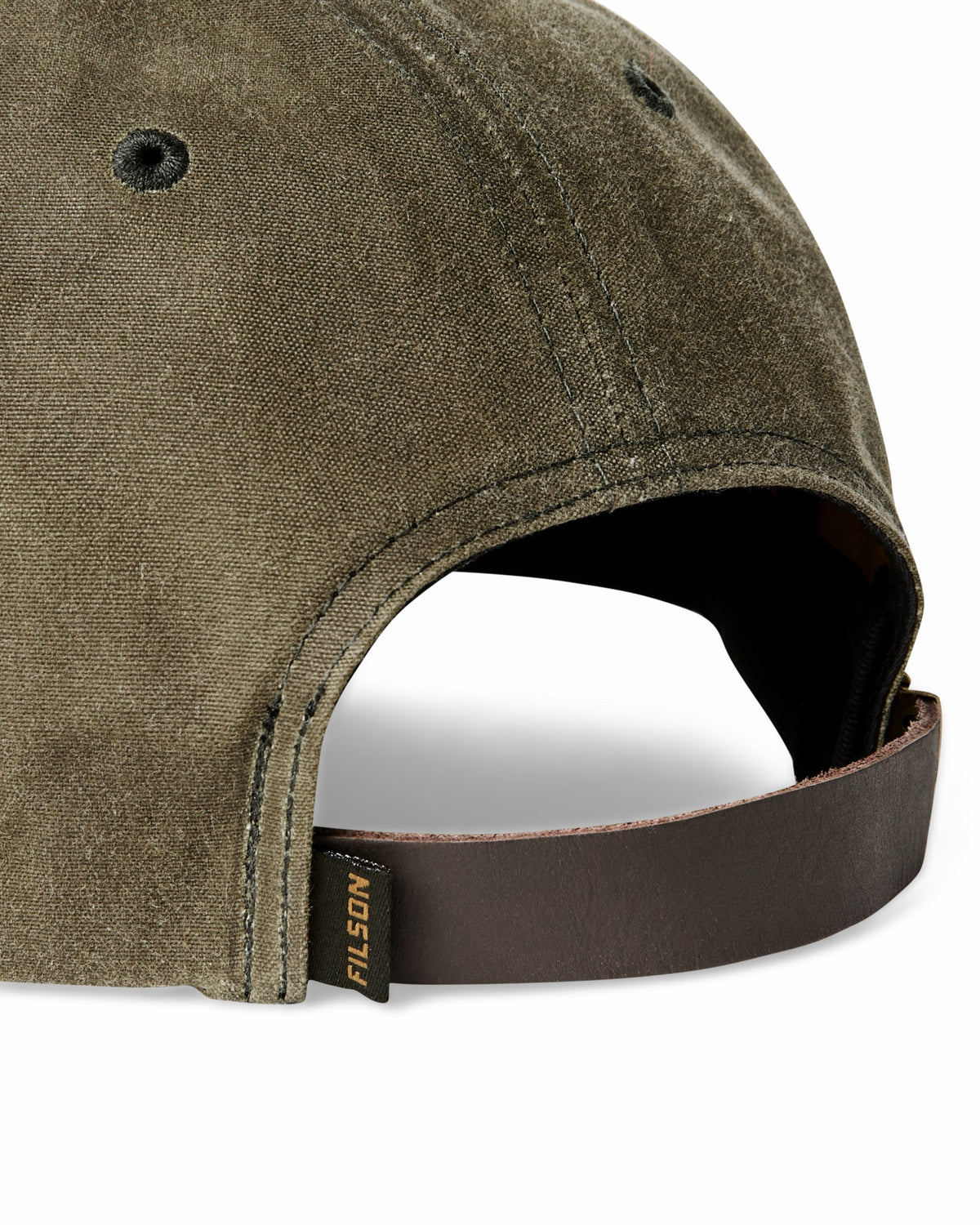 Filson Great Value / Waxed Low-Profile Logger Cap - Otter Green