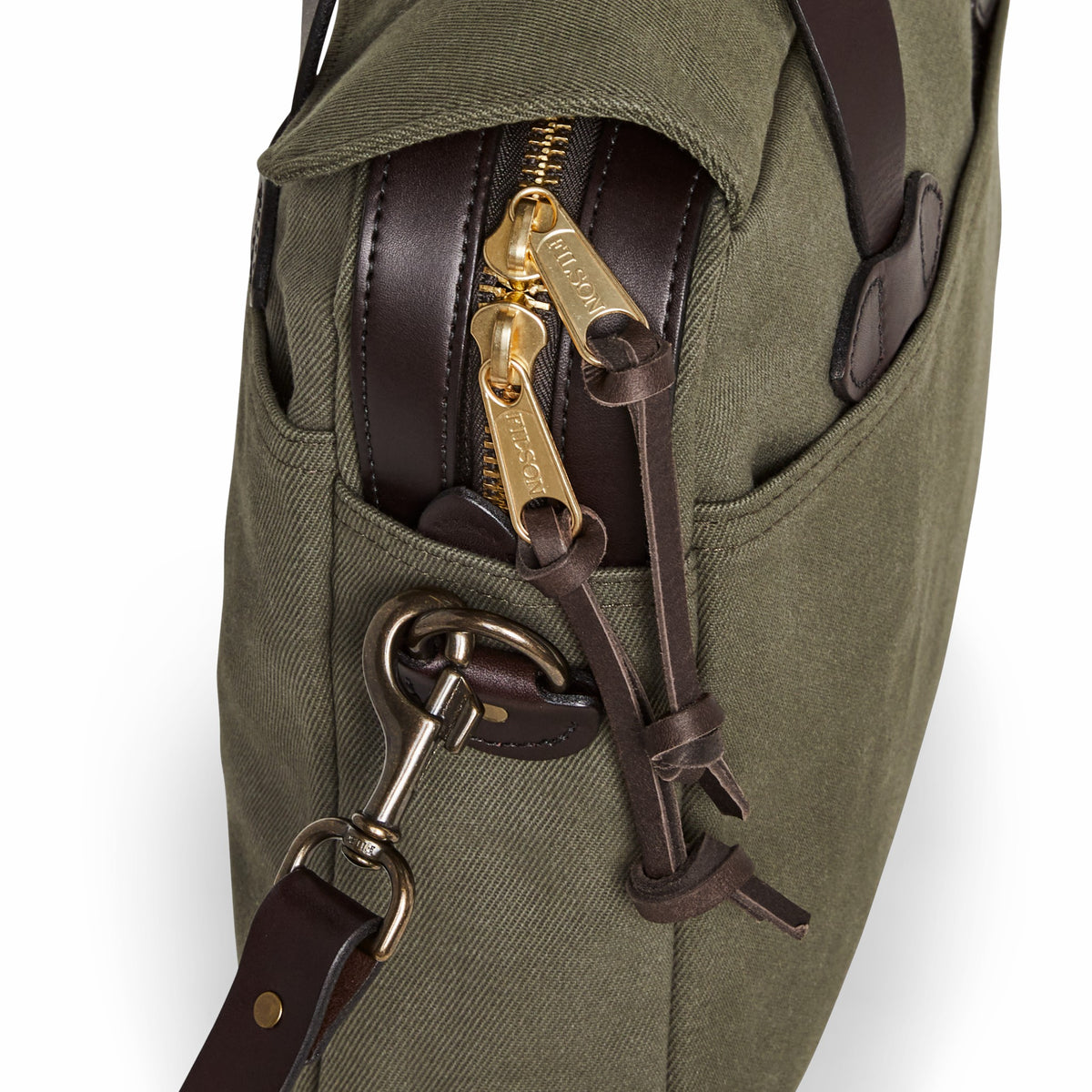 Filson Featured / Rugged Twill Original Briefcase - Otter Green