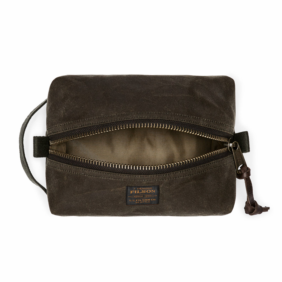 Filson Hot Sale / Tin Cloth Dopp Kit - Otter Green