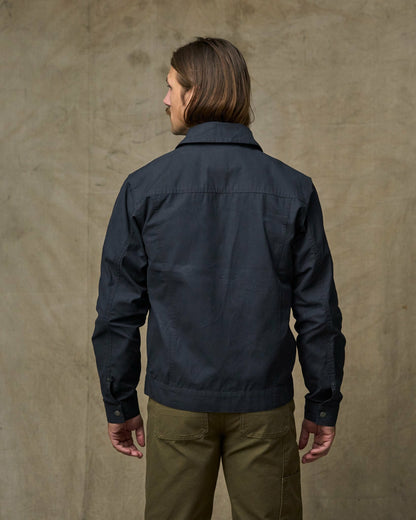 Filson Essential / Dry Wax Short Cruiser Jacket - Navy