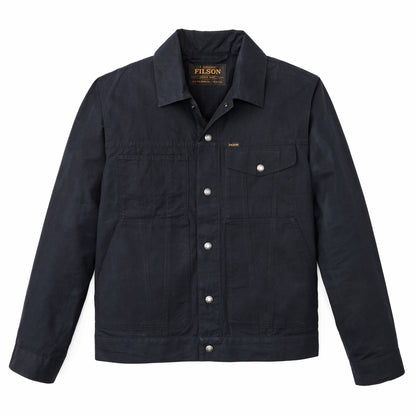 Filson Essential / Dry Wax Short Cruiser Jacket - Navy