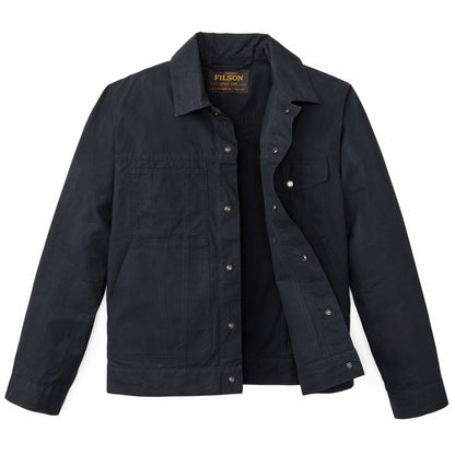 Filson Essential / Dry Wax Short Cruiser Jacket - Navy