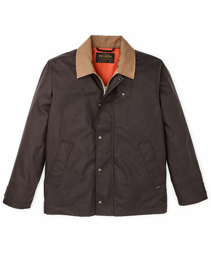 Filson Premium / Dry Wax Short Field Jacket - Dark Brown