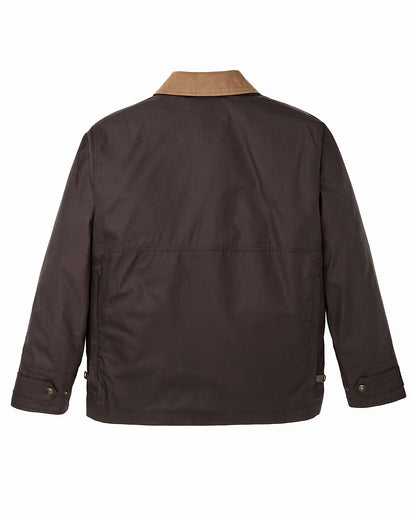 Filson Premium / Dry Wax Short Field Jacket - Dark Brown