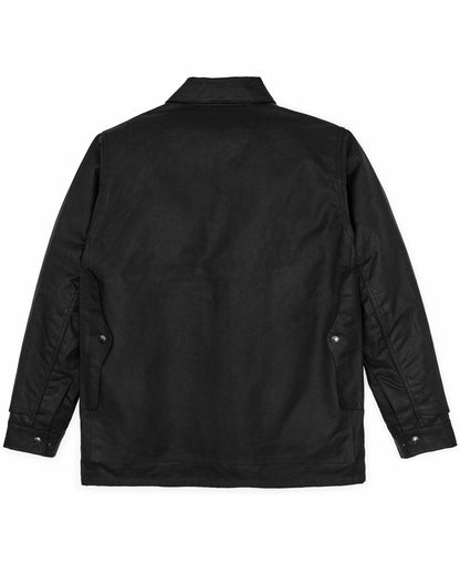 Filson Everyday / Lined Tin Cloth Cruiser Jacket - Black