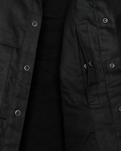 Filson Everyday / Lined Tin Cloth Cruiser Jacket - Black