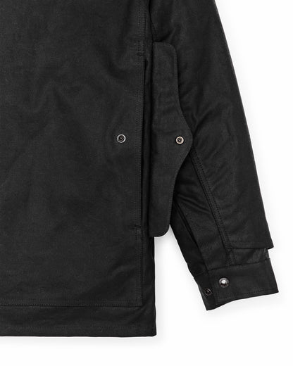 Filson Everyday / Lined Tin Cloth Cruiser Jacket - Black
