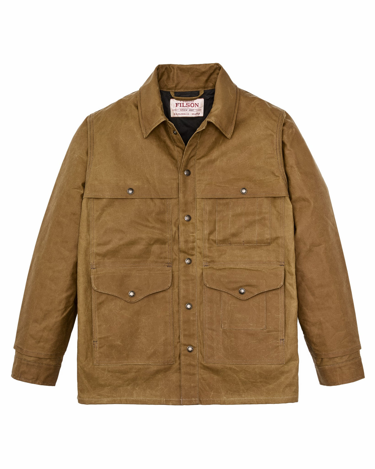 Filson Classic / Men's Lined Tin Cloth Cruiser Jacket