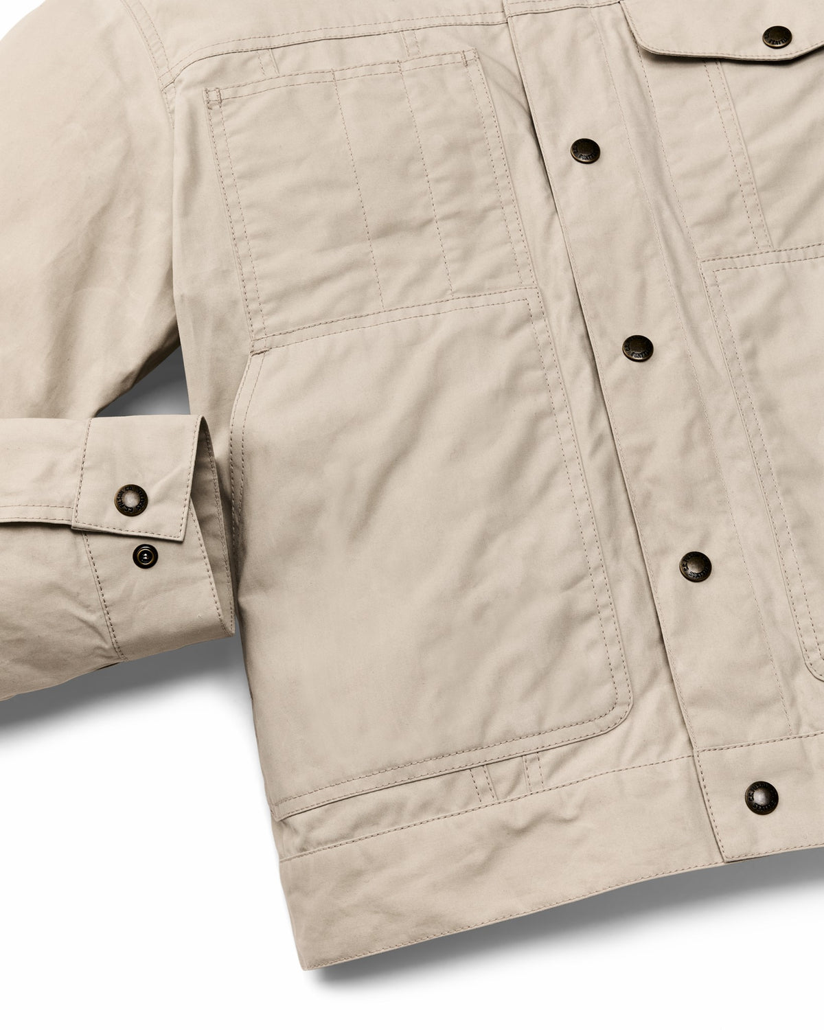 Filson Signature / Dry Wax Short Cruiser Jacket - Quail Tan