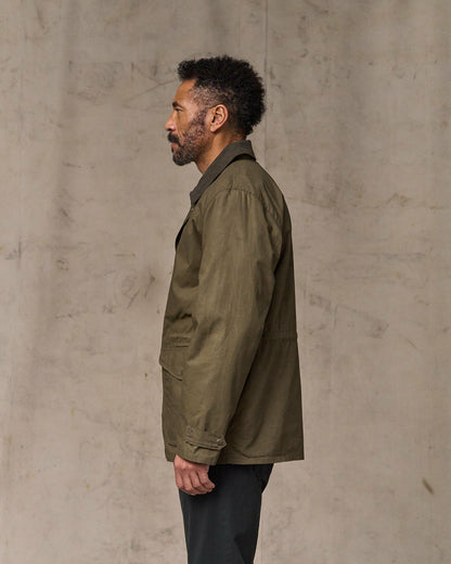 Filson Popular / Dry Wax Mile Marker Coat - Burnt Olive