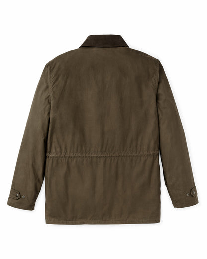 Filson Popular / Dry Wax Mile Marker Coat - Burnt Olive
