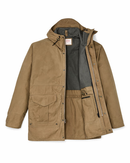 Filson Premium / Dry Wax Omak Coat - Dark Beige