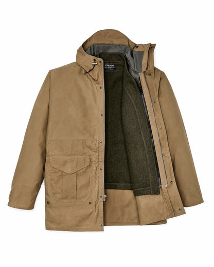 Filson Premium / Dry Wax Omak Coat - Dark Beige