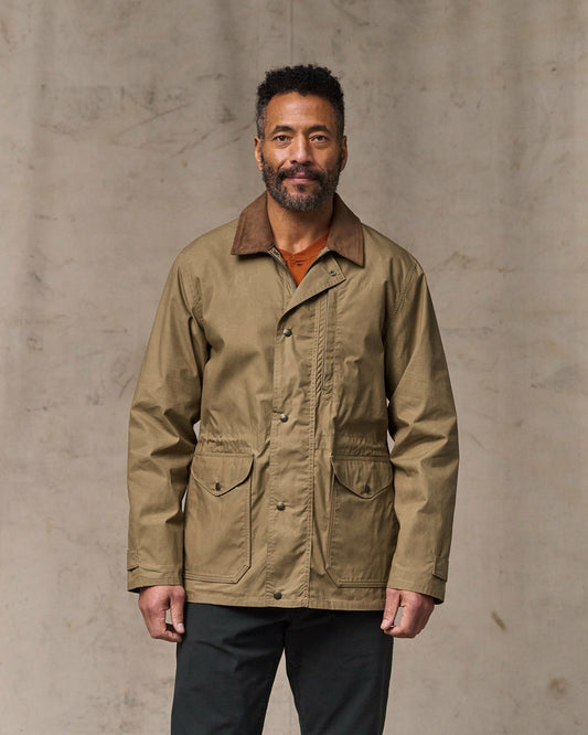 Filson Recommended / Dry Wax Mile Marker Coat - Dark Beige