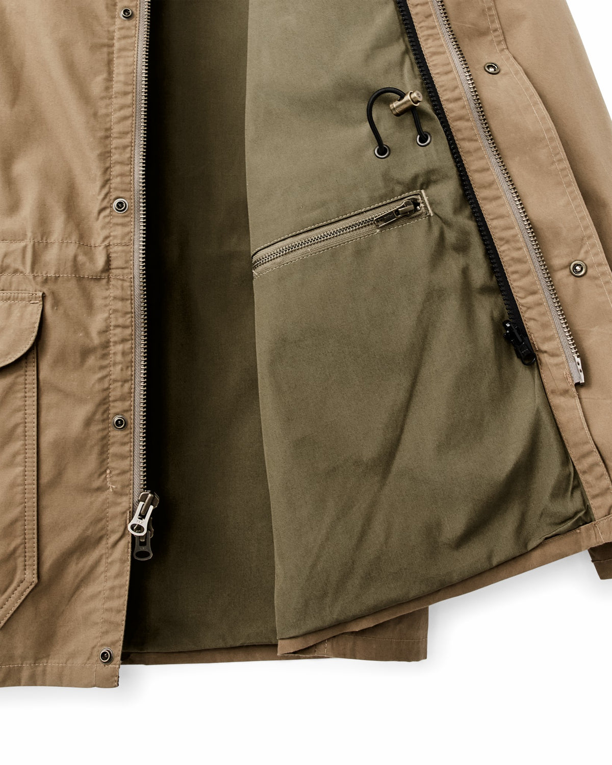 Filson Recommended / Dry Wax Mile Marker Coat - Dark Beige