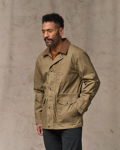 Filson Recommended / Dry Wax Mile Marker Coat - Dark Beige