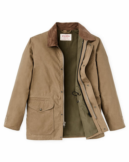 Filson Recommended / Dry Wax Mile Marker Coat - Dark Beige