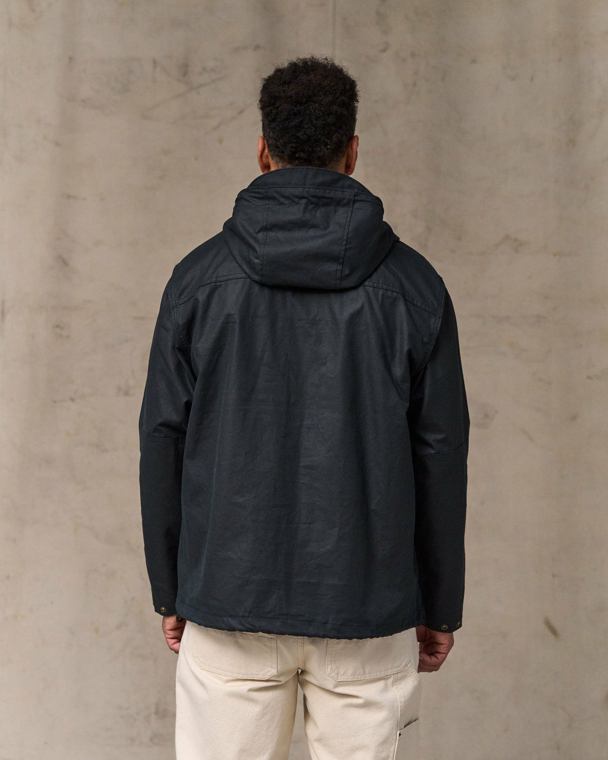 Filson Signature / Shelter Cloth Waxed Anorak - Harbor Blue