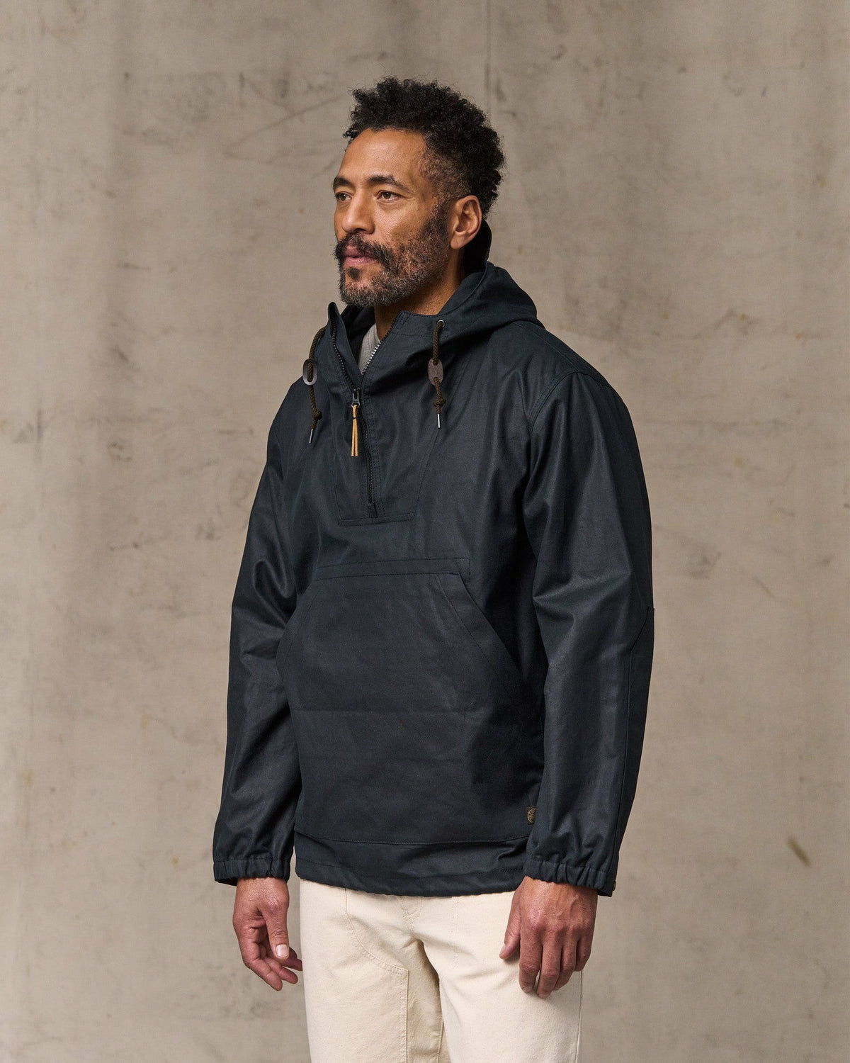 Filson Signature / Shelter Cloth Waxed Anorak - Harbor Blue