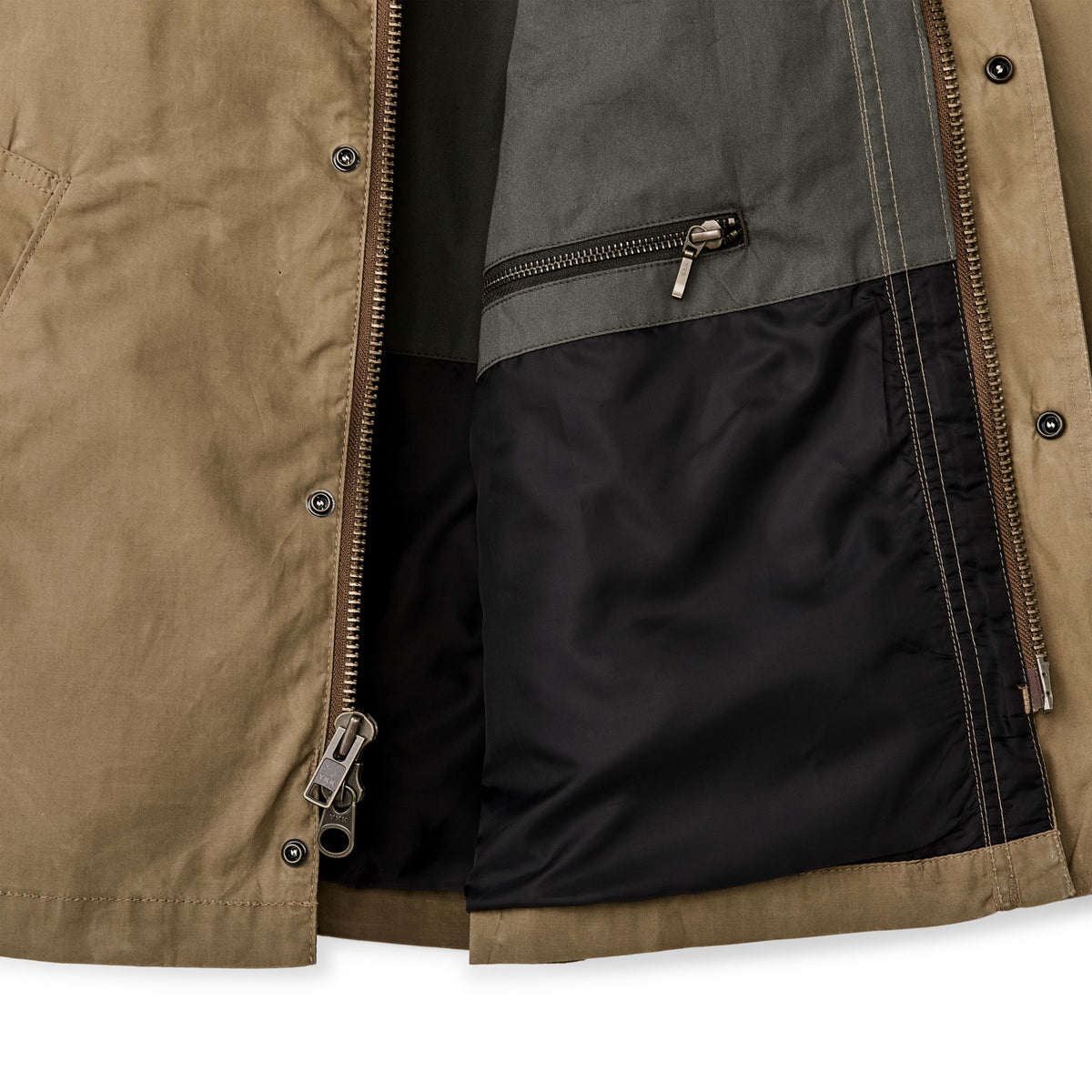 Filson Customer Favorite / Dry Wax Short Field Jacket - Dark Beige