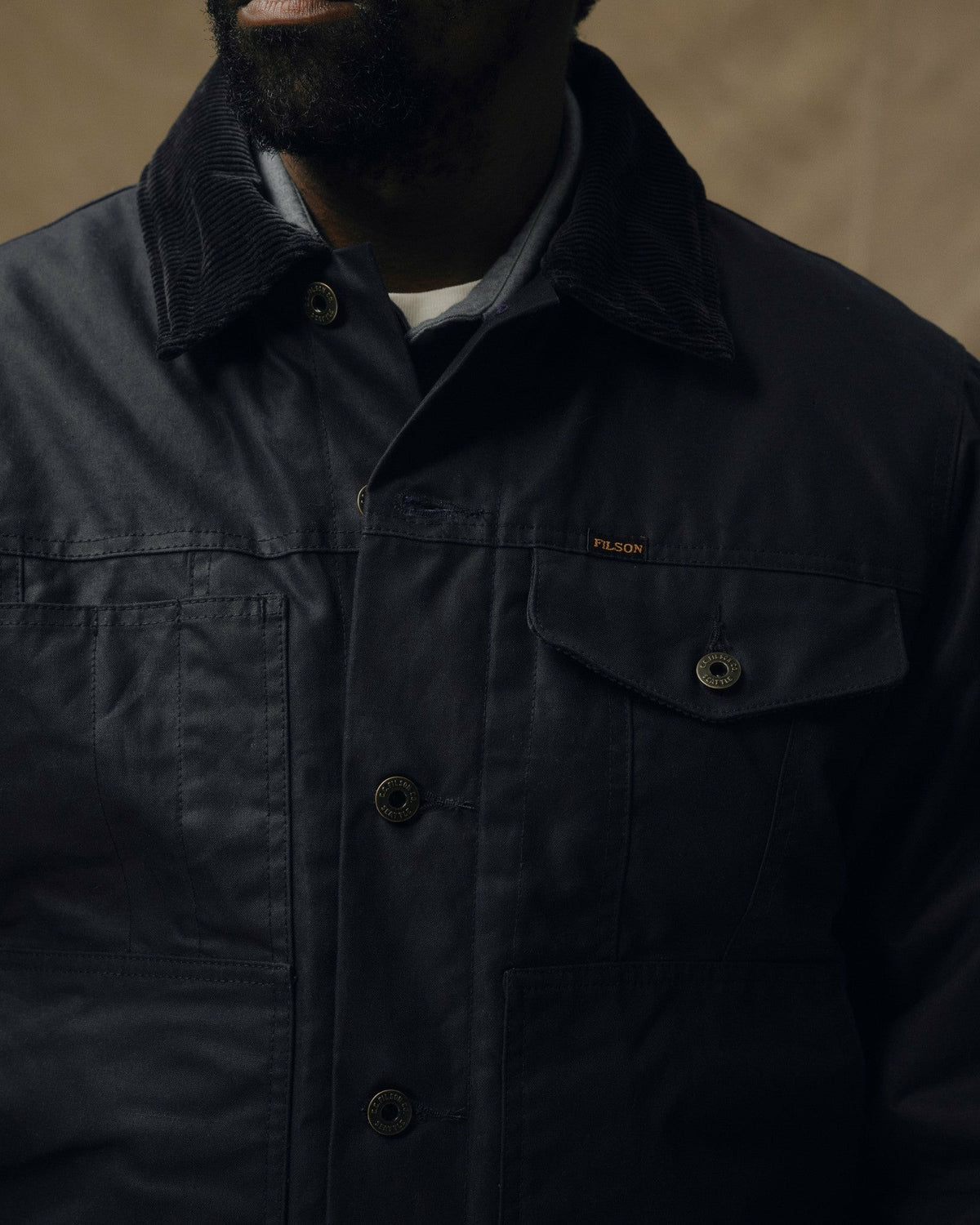 Filson Latest / Insulated Short Cruiser Jacket - Harbor Blue