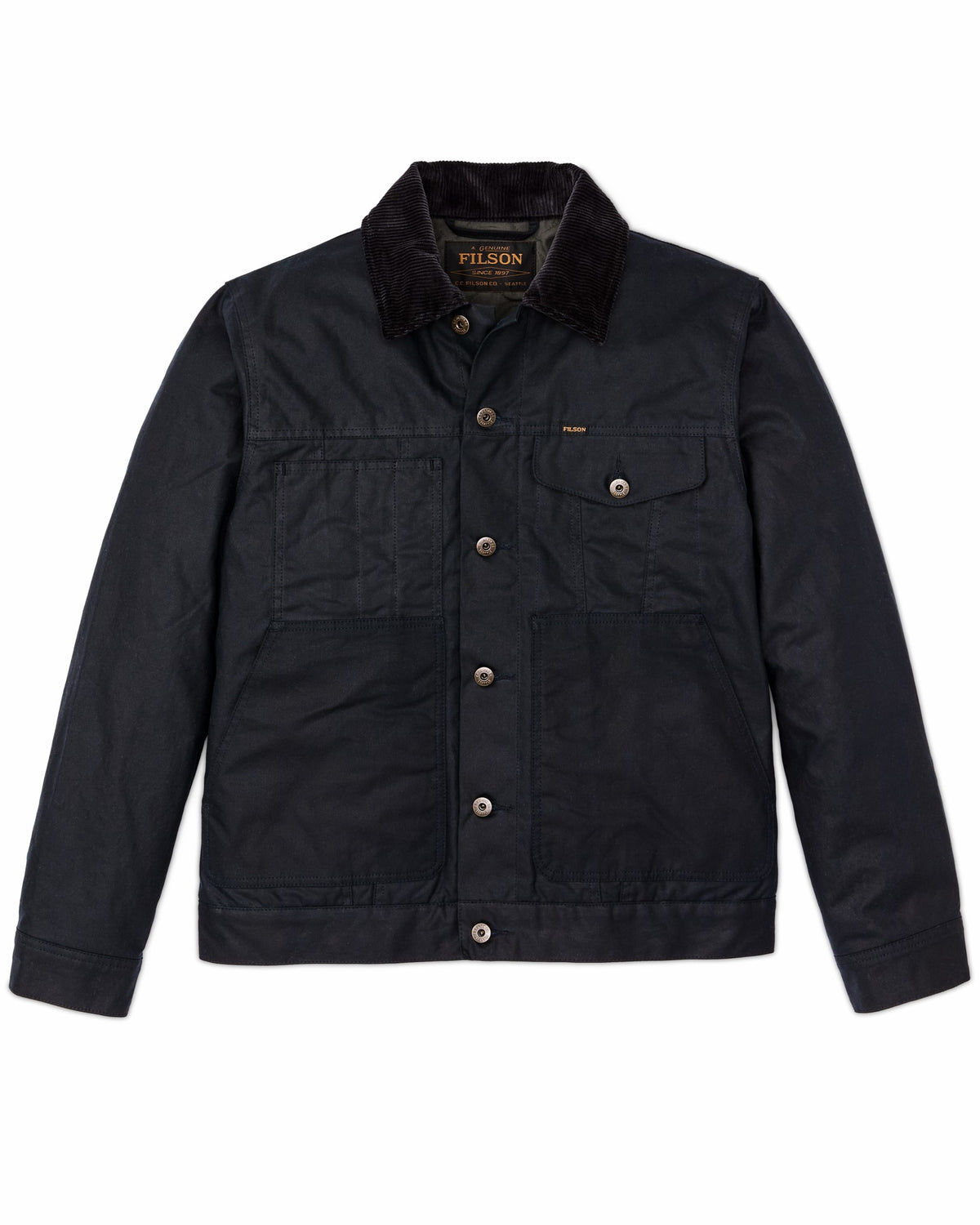 Filson Latest / Insulated Short Cruiser Jacket - Harbor Blue