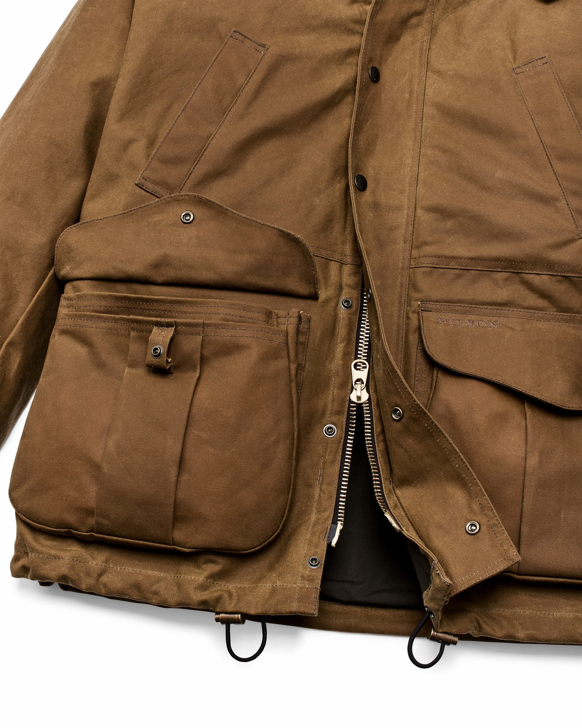 Filson Value / Lined Tin Cloth Field Jacket - Dark Tan
