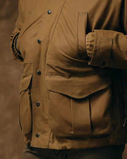 Filson Value / Lined Tin Cloth Field Jacket - Dark Tan