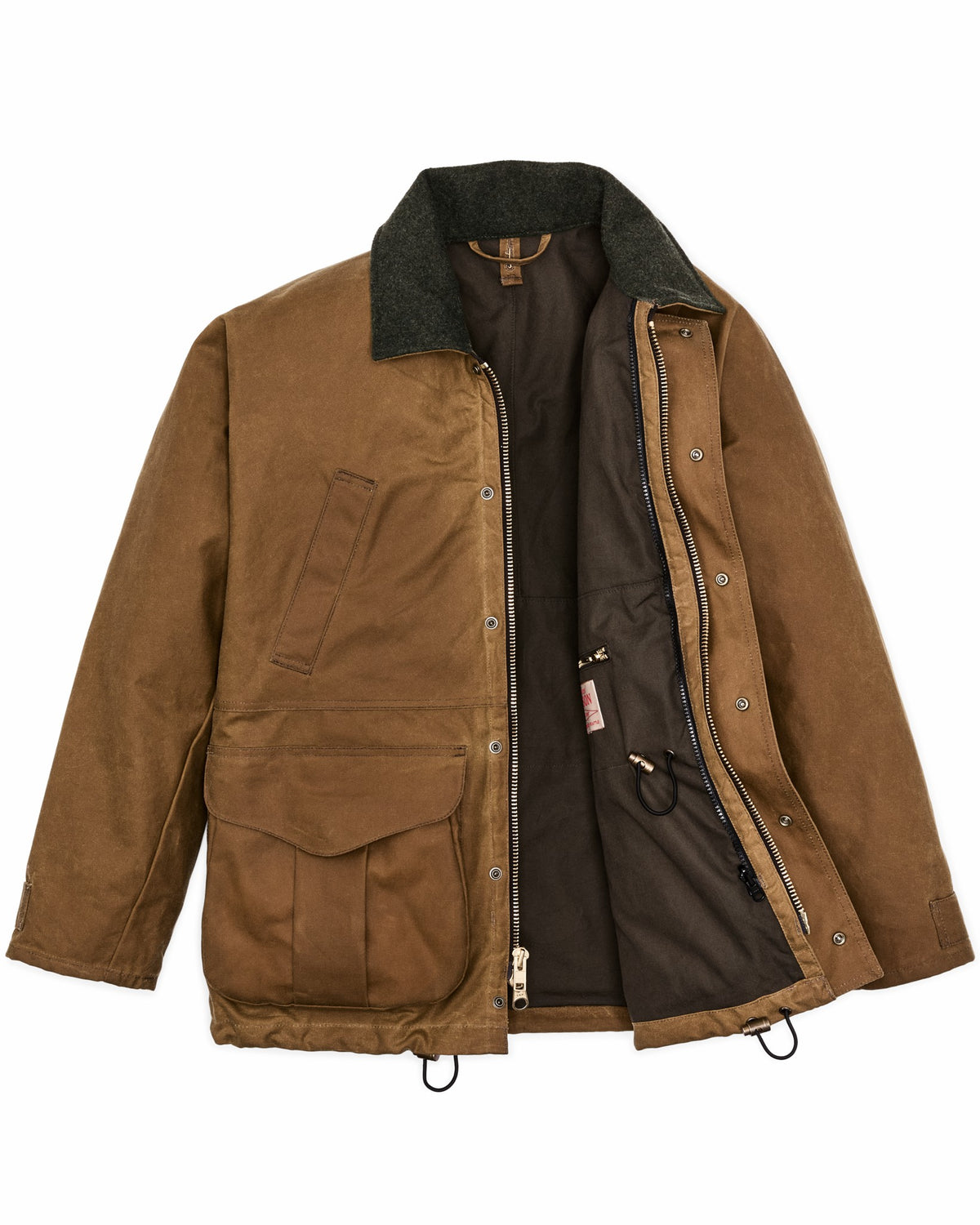 Filson Value / Lined Tin Cloth Field Jacket - Dark Tan