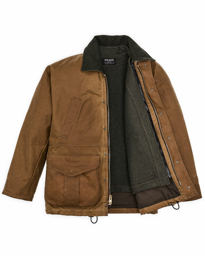 Filson Value / Lined Tin Cloth Field Jacket - Dark Tan