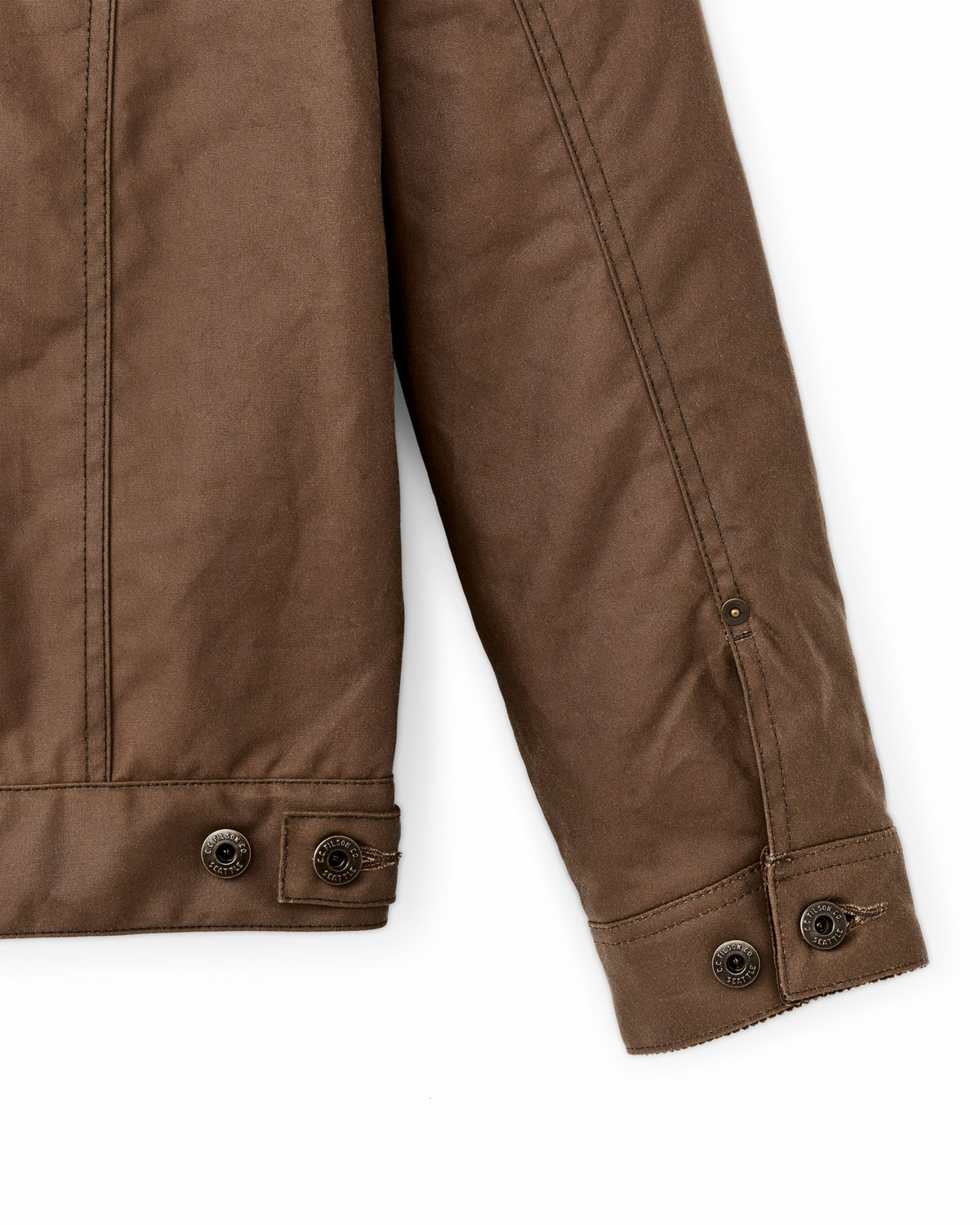 Filson Sale / Insulated Short Cruiser Jacket - Dark Brown