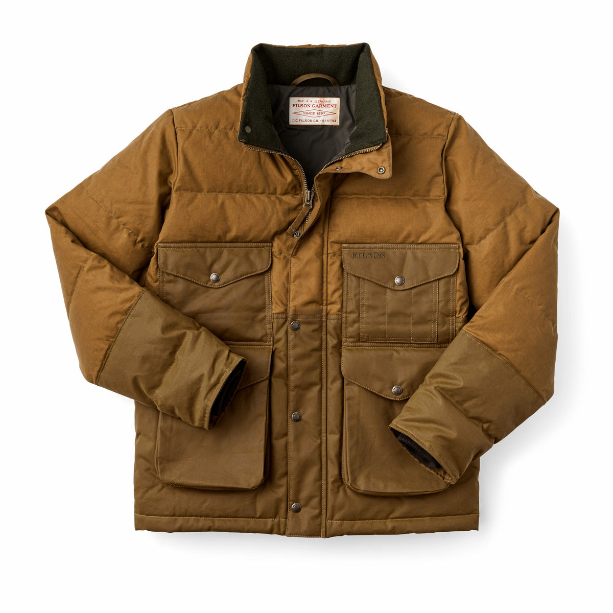 Filson Classic / Waxed Canvas Down Cruiser Jacket