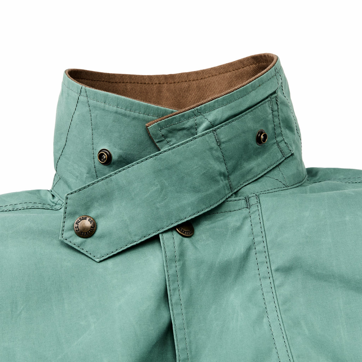 Filson Latest / Dry Wax Short Field Jacket - Deep Sea