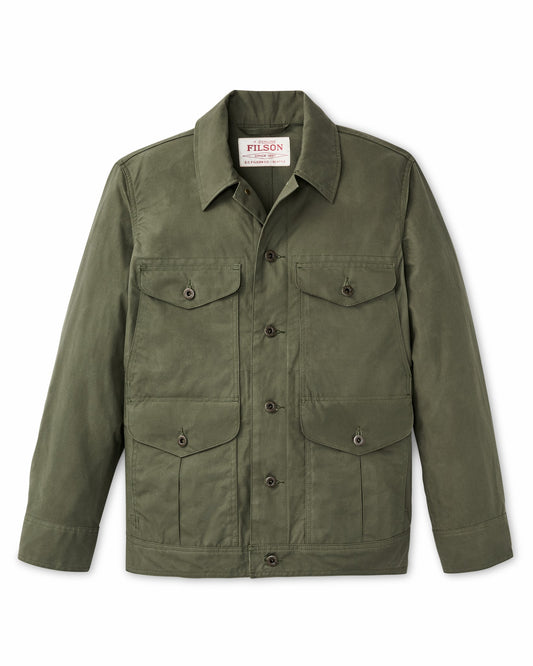 Filson Classic / Dry Wax Journeyman Jacket - Olive Green