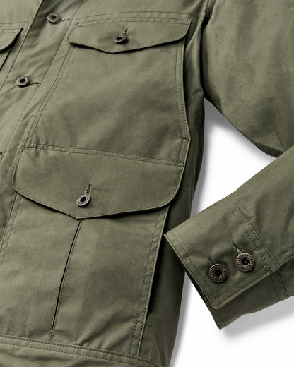 Filson Classic / Dry Wax Journeyman Jacket - Olive Green