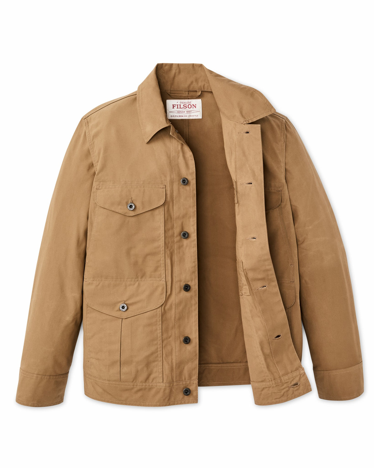 Filson Deals / Dry Wax Journeyman Jacket - Tan