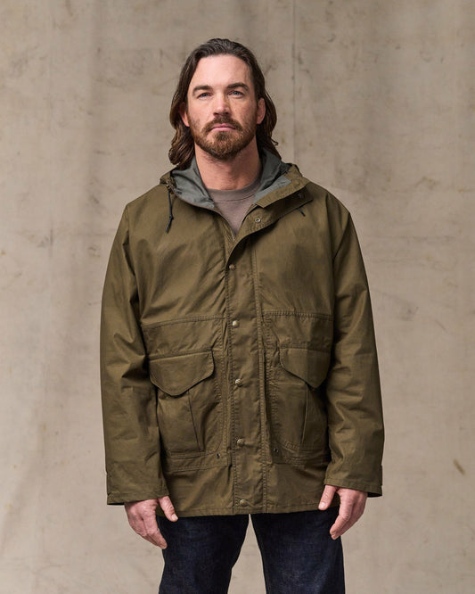 Filson Classic / Dry Wax Omak Coat - Burnt Olive