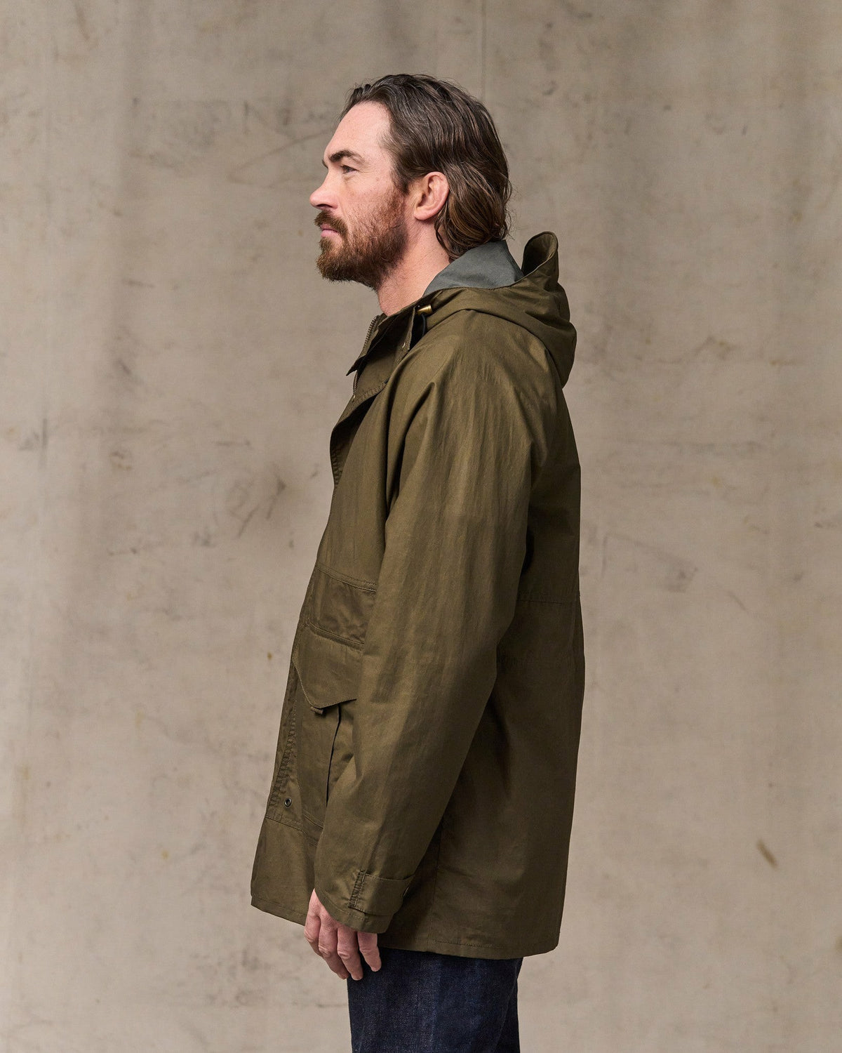 Filson Classic / Dry Wax Omak Coat - Burnt Olive