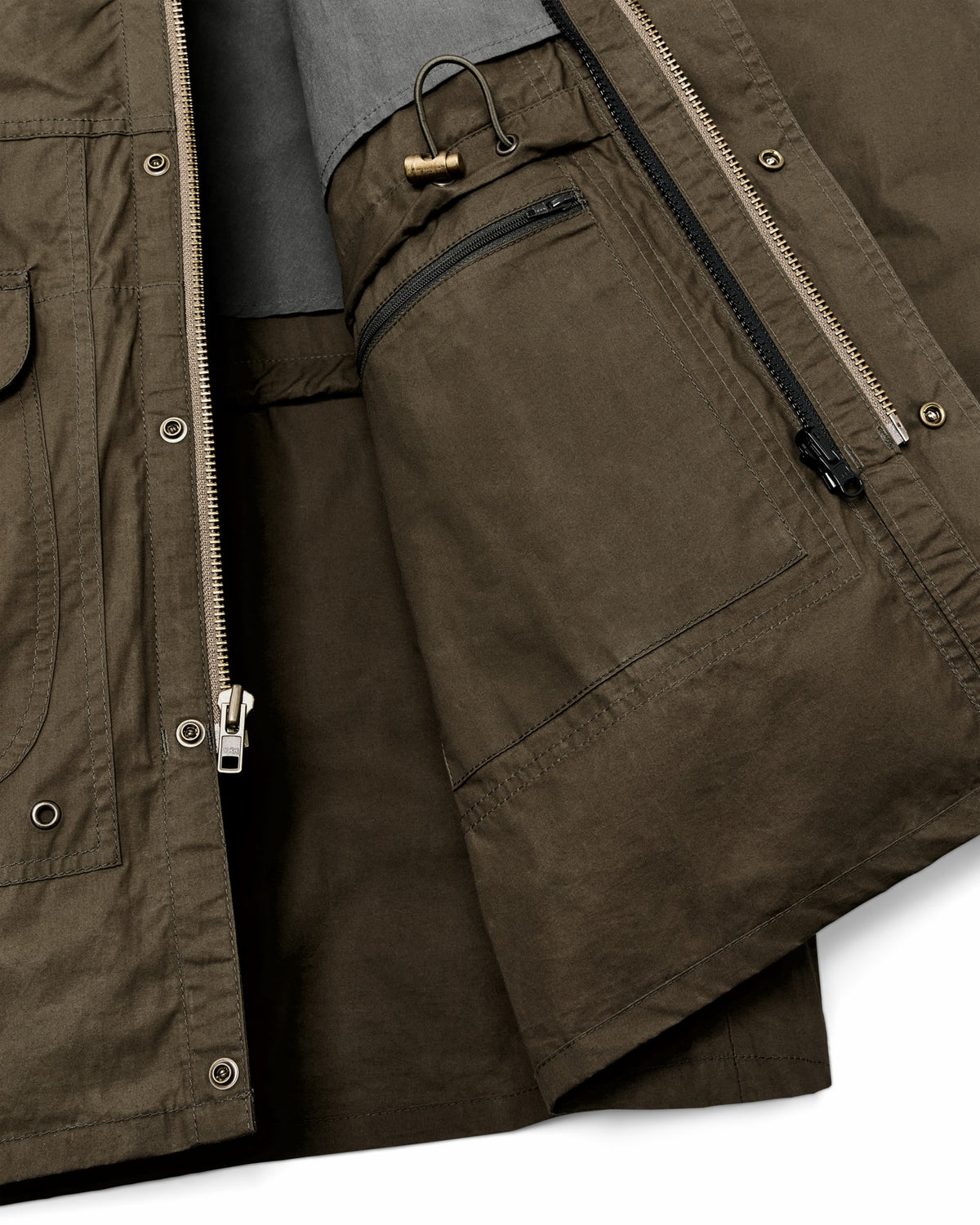 Filson Classic / Dry Wax Omak Coat - Burnt Olive