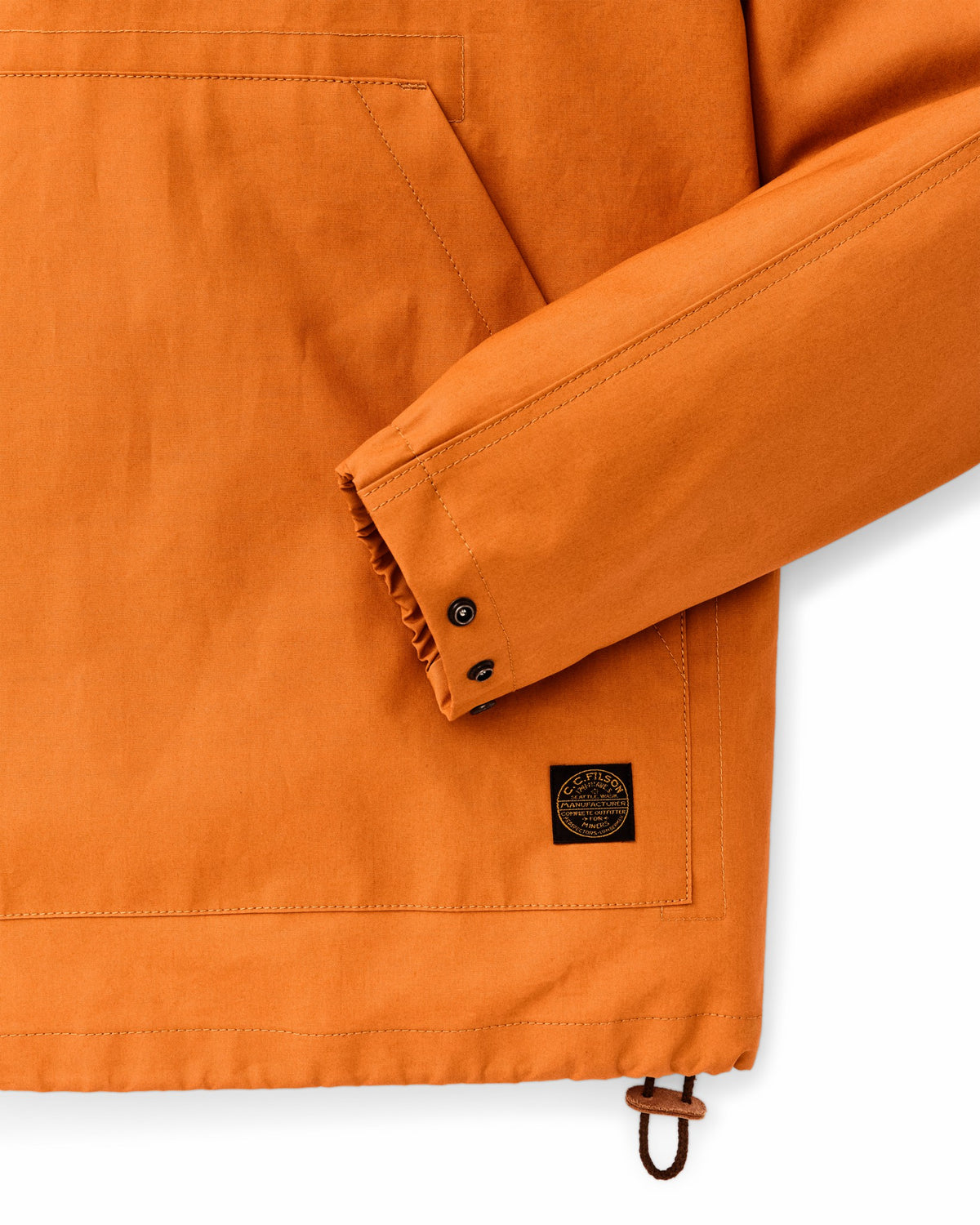 Filson Popular / Dry Wax Anorak - Larch Gold