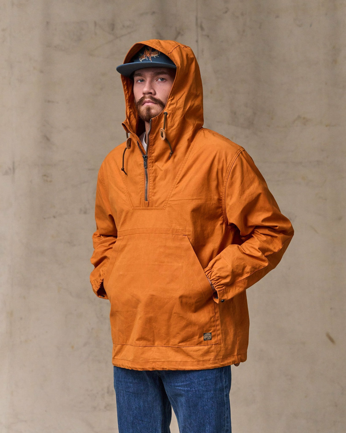 Filson Popular / Dry Wax Anorak - Larch Gold