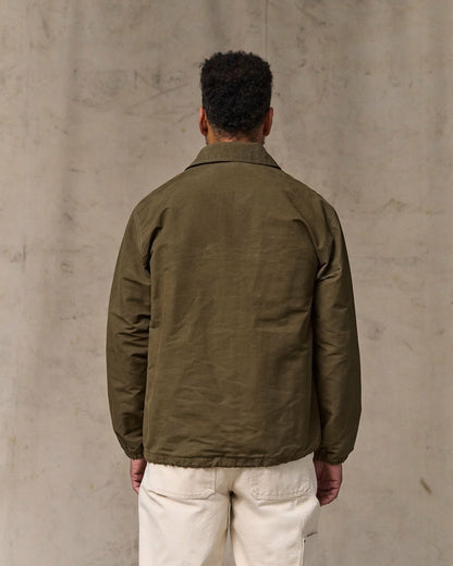 Filson Featured / Dry Wax Windbreaker - Military Olive