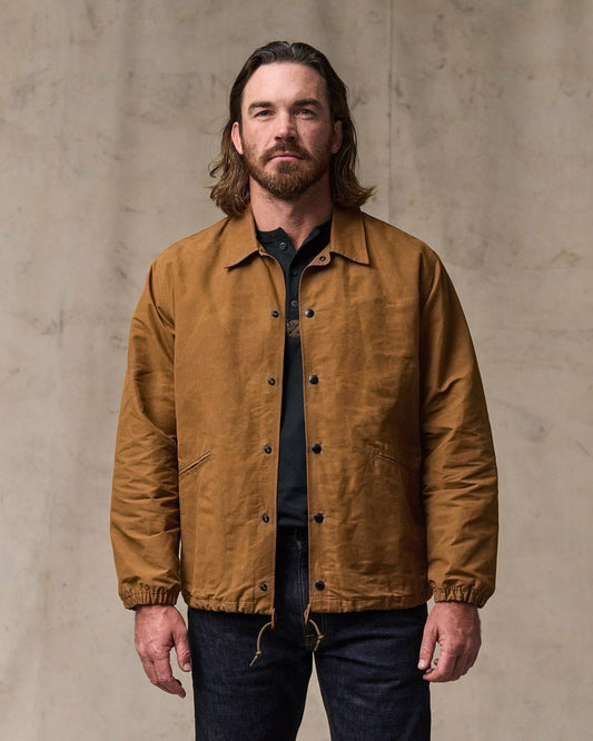 Filson Classic / Dry Wax Windbreaker - Harvest Tan
