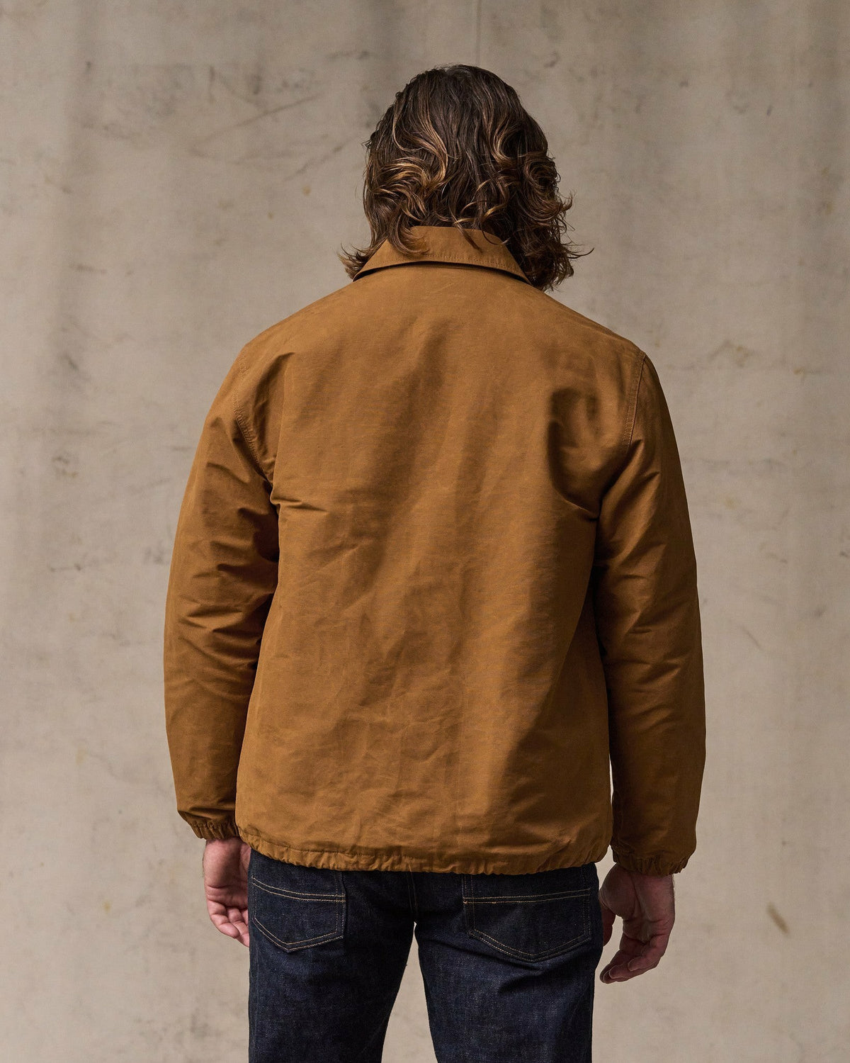 Filson Classic / Dry Wax Windbreaker - Harvest Tan