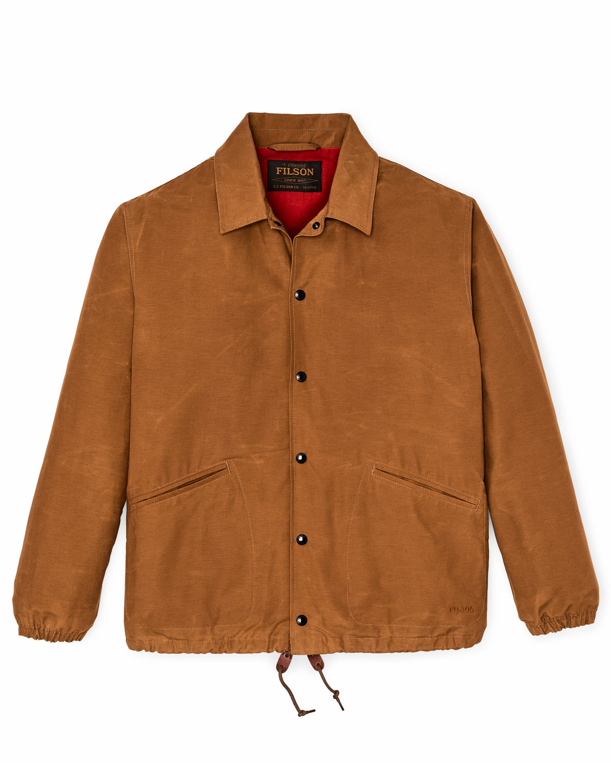 Filson Classic / Dry Wax Windbreaker - Harvest Tan
