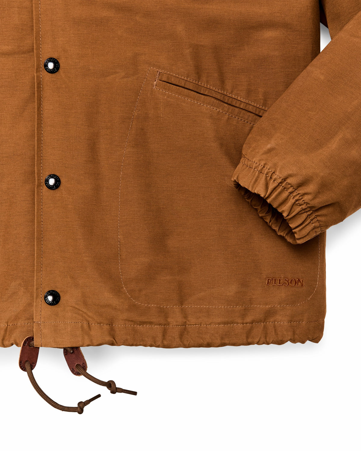 Filson Classic / Dry Wax Windbreaker - Harvest Tan