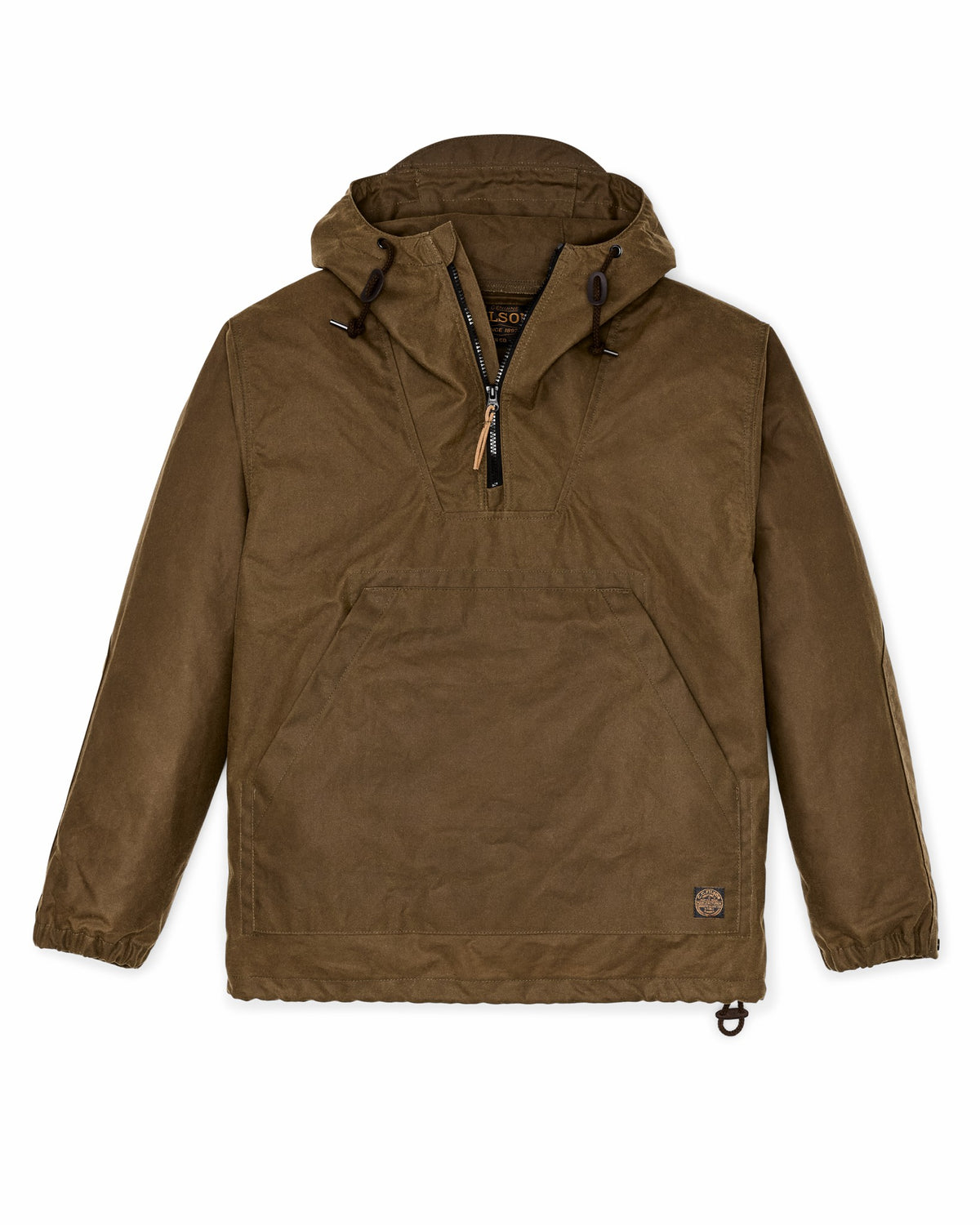 Filson Deals / Shelter Cloth Waxed Anorak - Dark Tan
