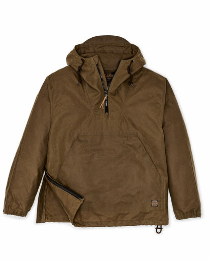 Filson Deals / Shelter Cloth Waxed Anorak - Dark Tan