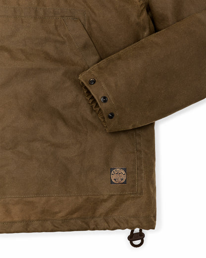Filson Deals / Shelter Cloth Waxed Anorak - Dark Tan